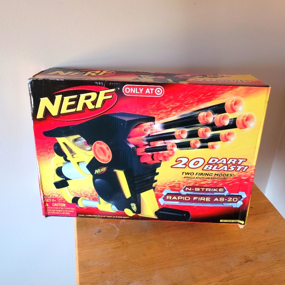 Target Exclusive Nerf N-Strike Rapid Fire AS-20